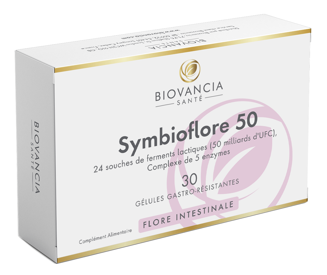 Biovancia Symbioflore 50 - 1 boîte de 30 gélules, cure de 30 jours